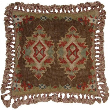 Aubusson Pillow Tribal 20X20