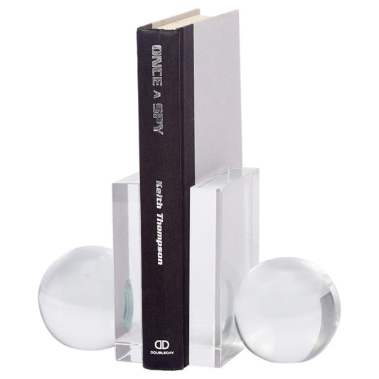 SET/2 Crystal Ball Bookends