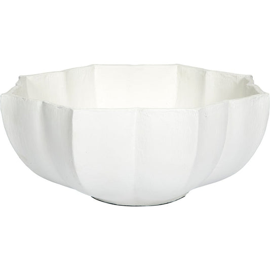 Ogee Rd White Bowl 20"