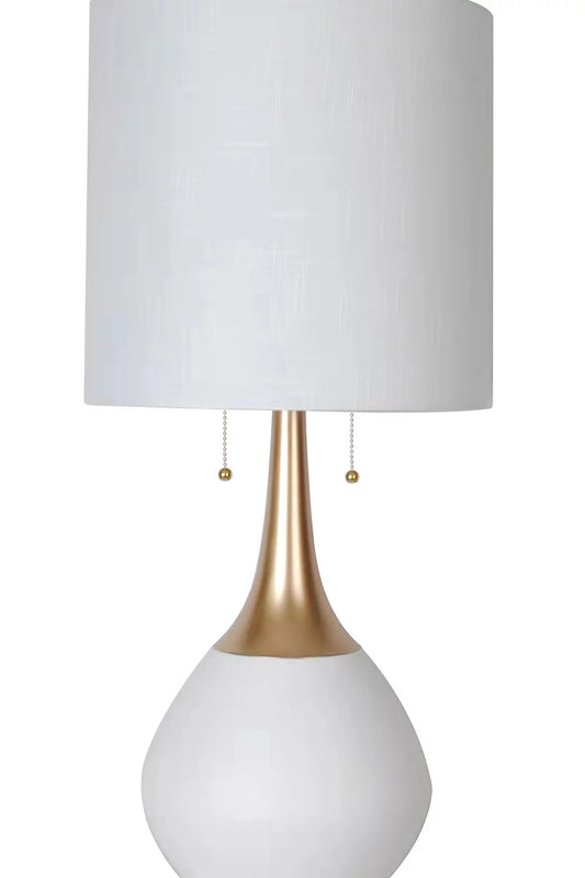 Gabby Lamp White 31"