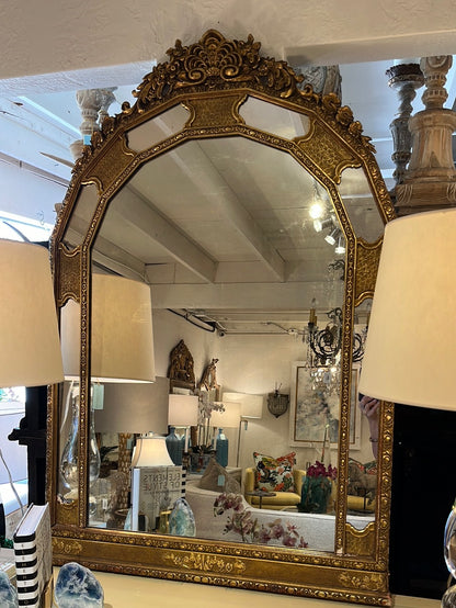 Arch Top Gilt Mirror 34x48h