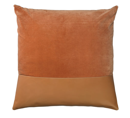 Aria Pillow - RUST/ORANGE 24x24