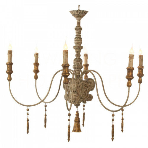 Italian Chandelier 37"dia 33"h